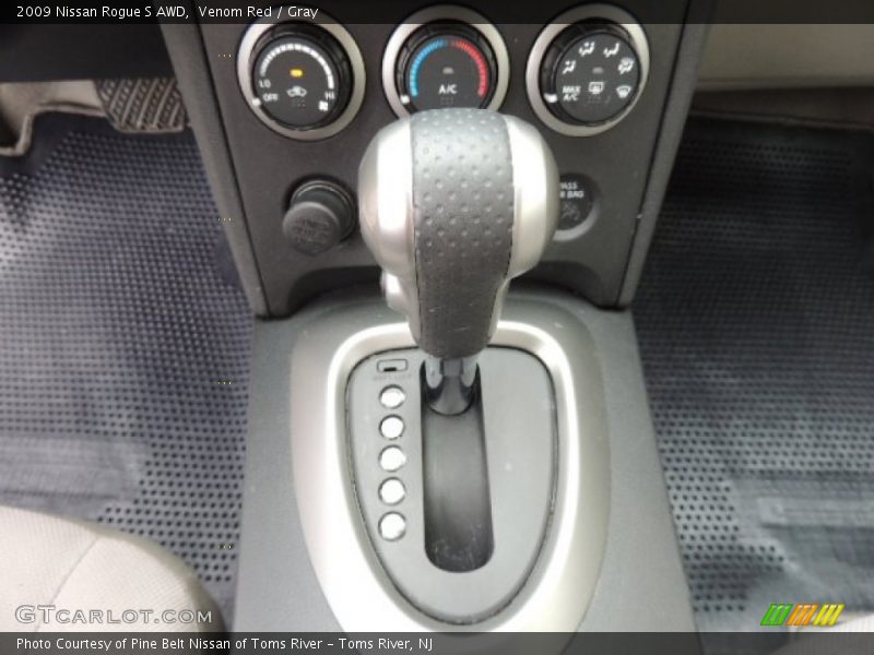 Venom Red / Gray 2009 Nissan Rogue S AWD
