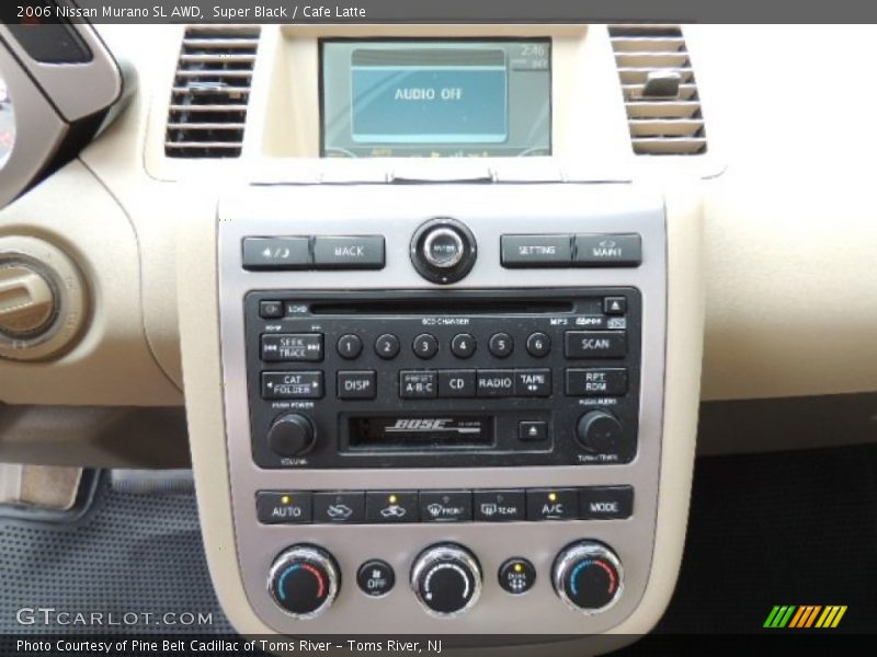 Super Black / Cafe Latte 2006 Nissan Murano SL AWD