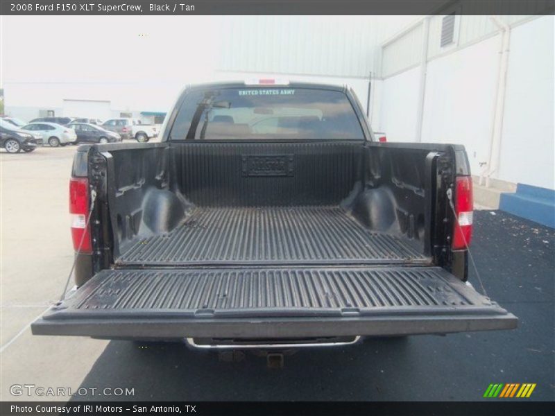 Black / Tan 2008 Ford F150 XLT SuperCrew