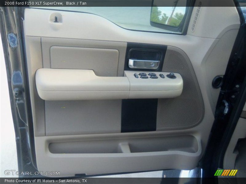 Black / Tan 2008 Ford F150 XLT SuperCrew