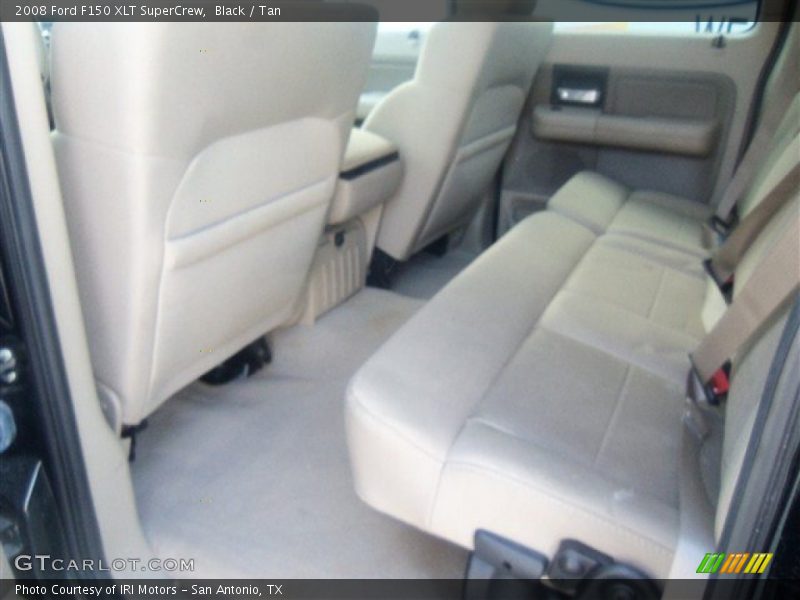 Black / Tan 2008 Ford F150 XLT SuperCrew