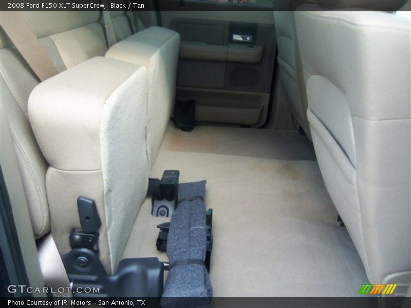 Black / Tan 2008 Ford F150 XLT SuperCrew
