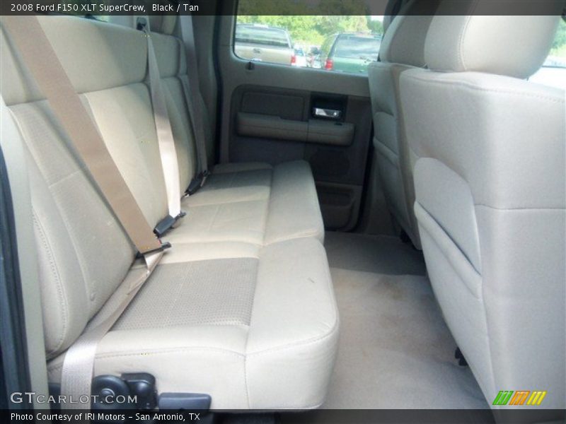 Black / Tan 2008 Ford F150 XLT SuperCrew