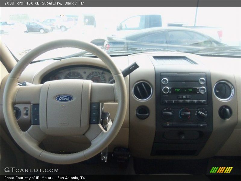 Black / Tan 2008 Ford F150 XLT SuperCrew