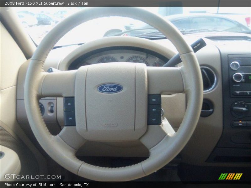 Black / Tan 2008 Ford F150 XLT SuperCrew
