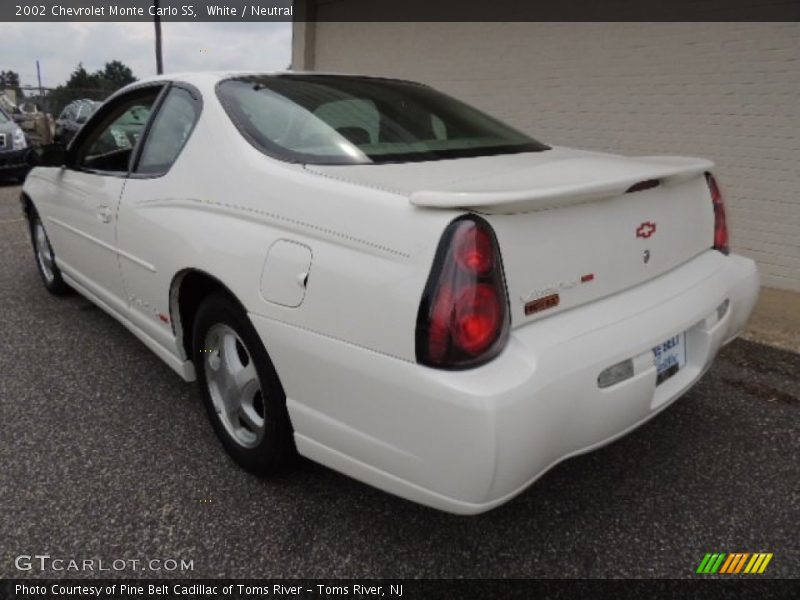 White / Neutral 2002 Chevrolet Monte Carlo SS