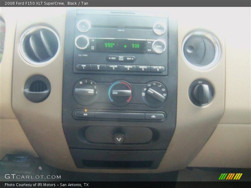 Black / Tan 2008 Ford F150 XLT SuperCrew