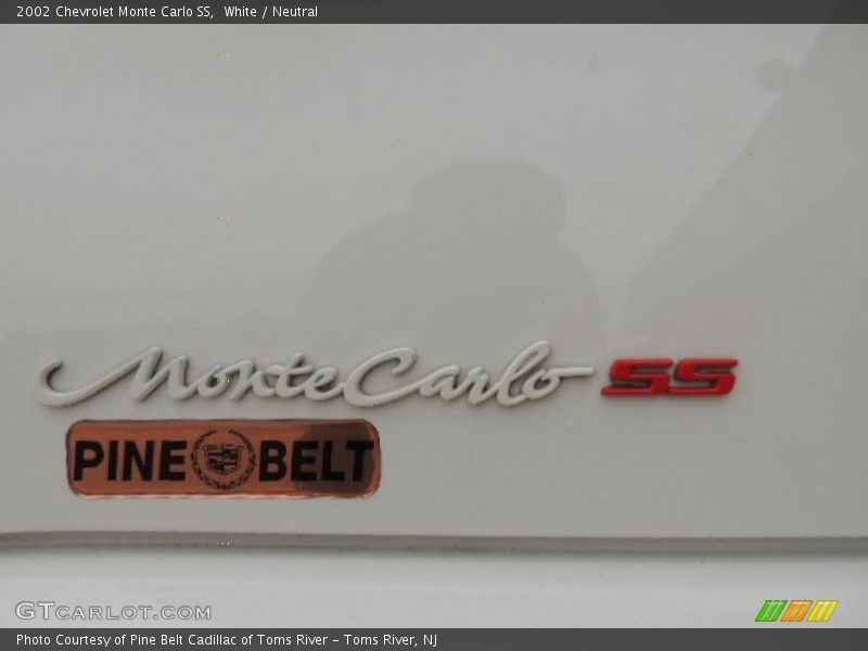 White / Neutral 2002 Chevrolet Monte Carlo SS