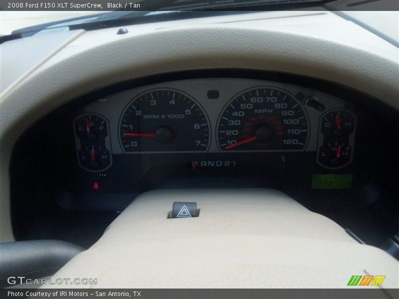 Black / Tan 2008 Ford F150 XLT SuperCrew