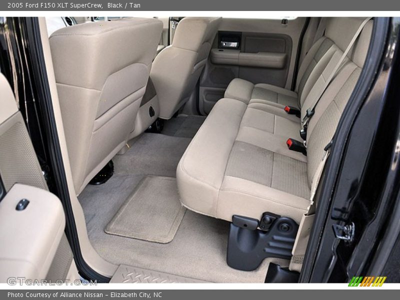 Black / Tan 2005 Ford F150 XLT SuperCrew
