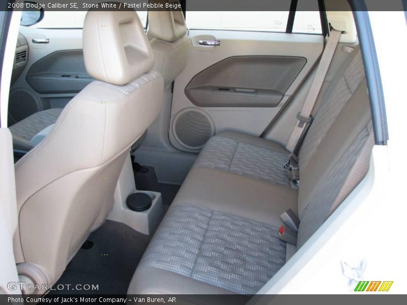 Stone White / Pastel Pebble Beige 2008 Dodge Caliber SE