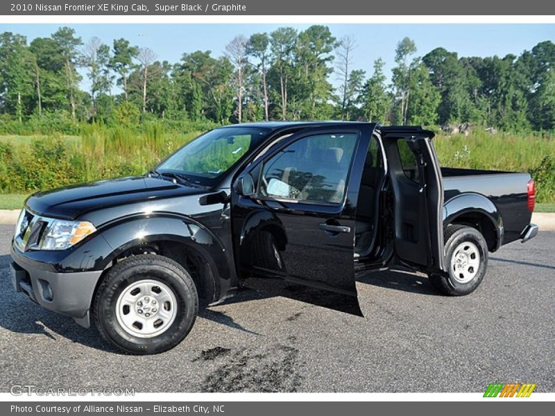 Super Black / Graphite 2010 Nissan Frontier XE King Cab