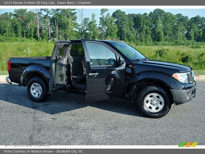Super Black / Graphite 2010 Nissan Frontier XE King Cab