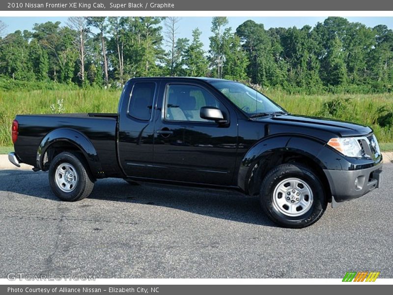 Super Black / Graphite 2010 Nissan Frontier XE King Cab