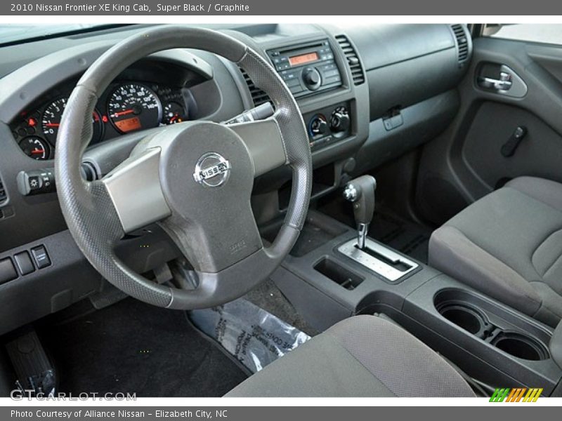 Super Black / Graphite 2010 Nissan Frontier XE King Cab