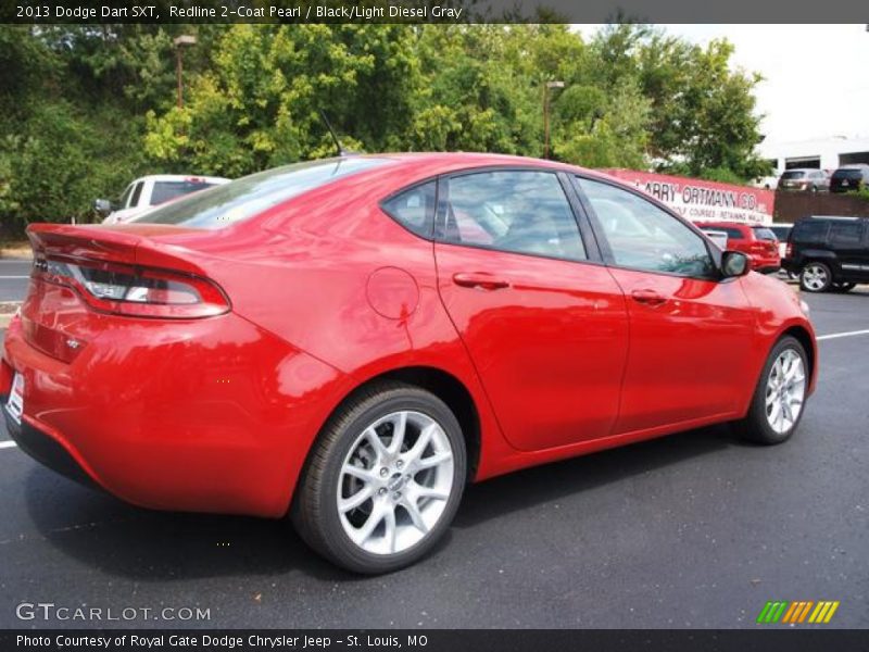 Redline 2-Coat Pearl / Black/Light Diesel Gray 2013 Dodge Dart SXT
