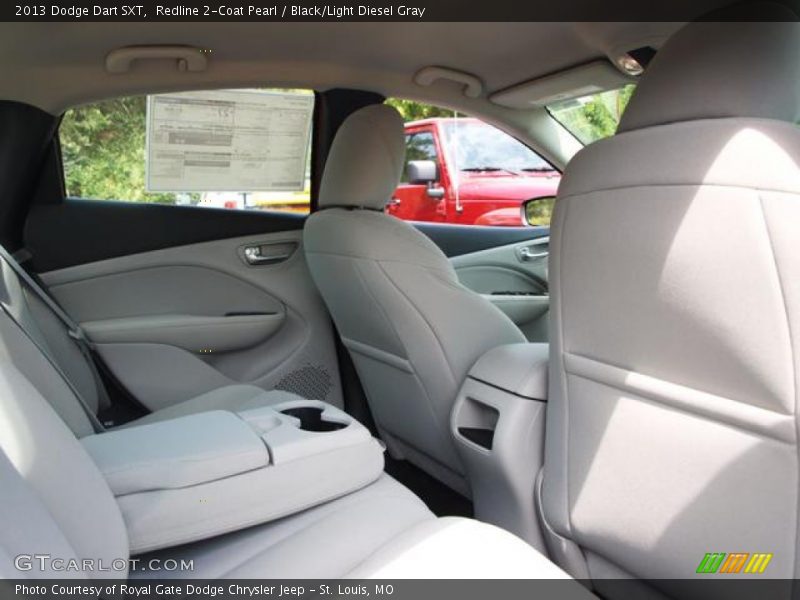 Redline 2-Coat Pearl / Black/Light Diesel Gray 2013 Dodge Dart SXT