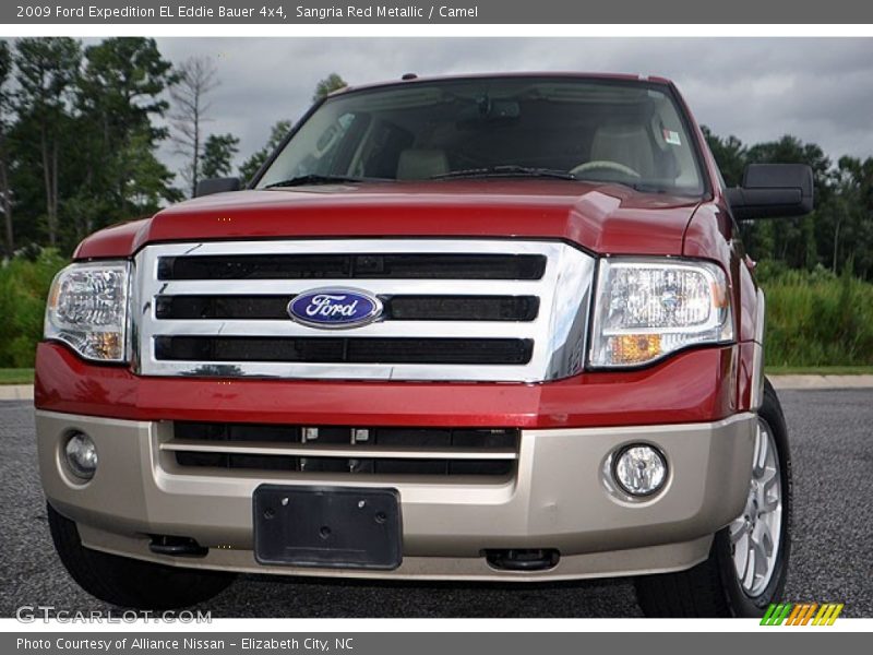 Sangria Red Metallic / Camel 2009 Ford Expedition EL Eddie Bauer 4x4