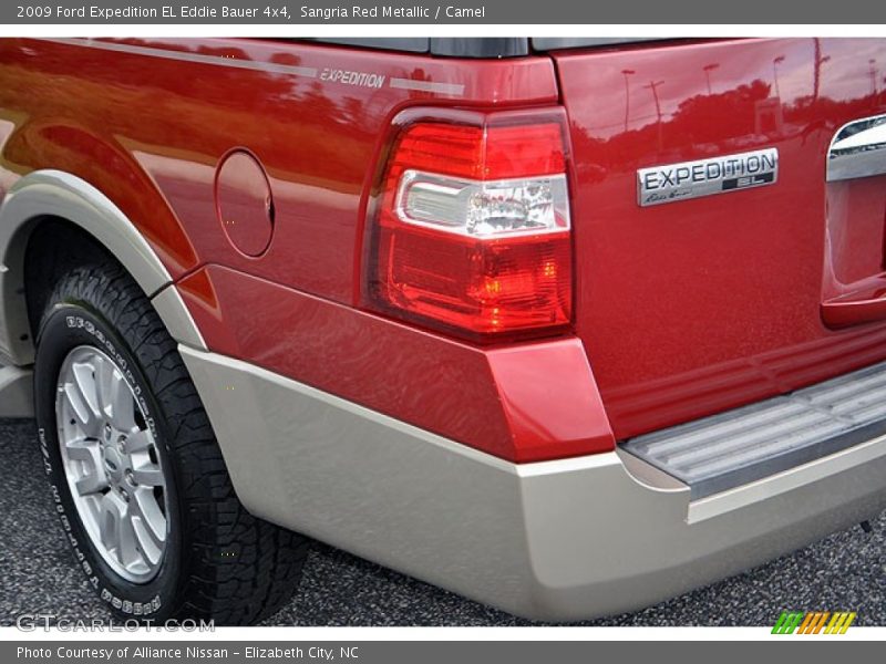 Sangria Red Metallic / Camel 2009 Ford Expedition EL Eddie Bauer 4x4