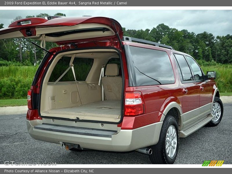 Sangria Red Metallic / Camel 2009 Ford Expedition EL Eddie Bauer 4x4