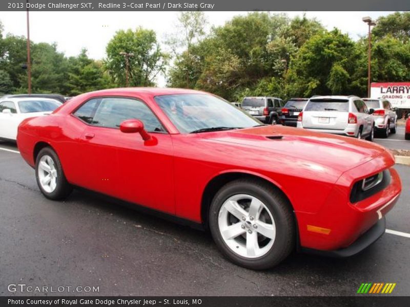 Redline 3-Coat Pearl / Dark Slate Gray 2013 Dodge Challenger SXT
