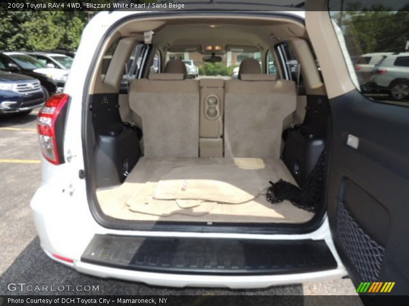 Blizzard White Pearl / Sand Beige 2009 Toyota RAV4 4WD