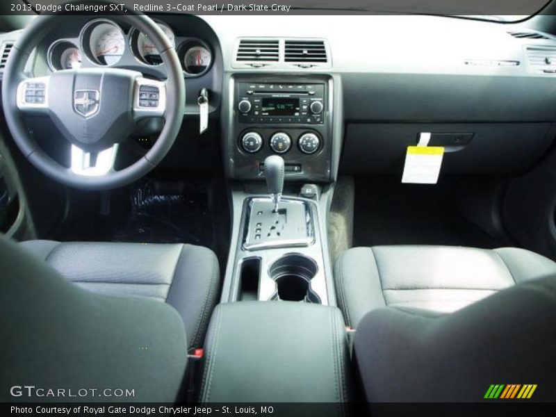 Redline 3-Coat Pearl / Dark Slate Gray 2013 Dodge Challenger SXT