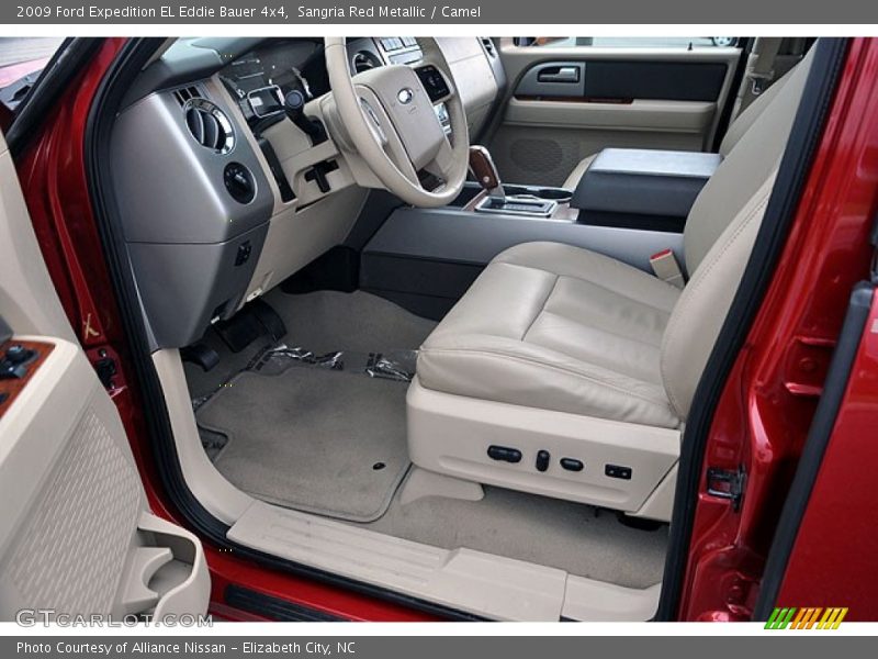 Sangria Red Metallic / Camel 2009 Ford Expedition EL Eddie Bauer 4x4