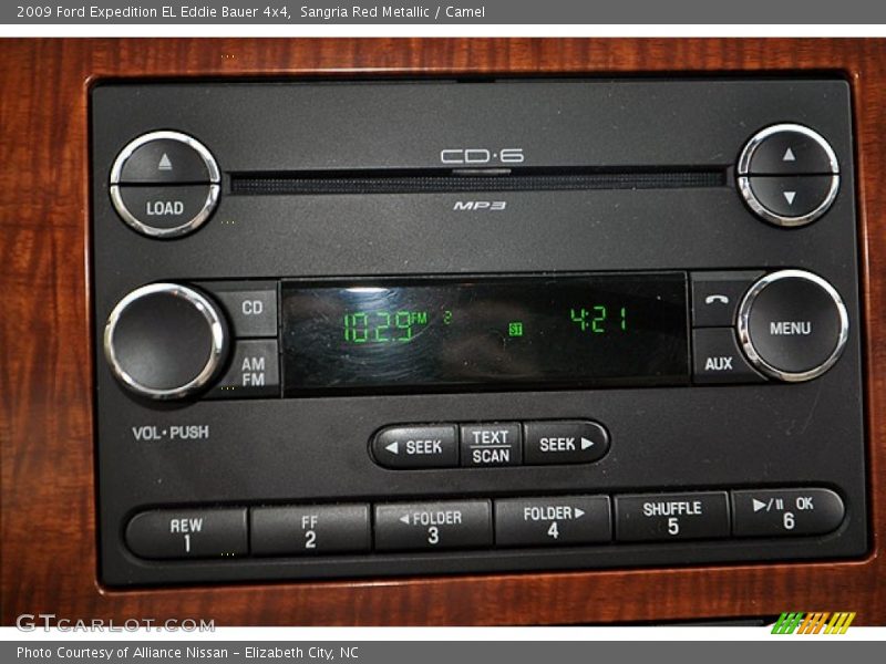 Sangria Red Metallic / Camel 2009 Ford Expedition EL Eddie Bauer 4x4