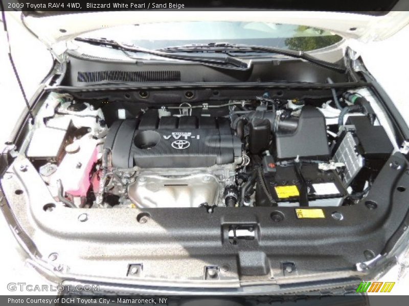 Blizzard White Pearl / Sand Beige 2009 Toyota RAV4 4WD