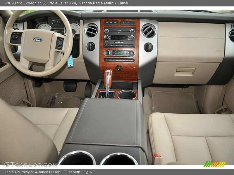 Sangria Red Metallic / Camel 2009 Ford Expedition EL Eddie Bauer 4x4