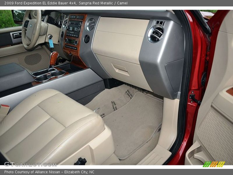 Sangria Red Metallic / Camel 2009 Ford Expedition EL Eddie Bauer 4x4