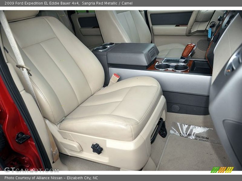 Sangria Red Metallic / Camel 2009 Ford Expedition EL Eddie Bauer 4x4