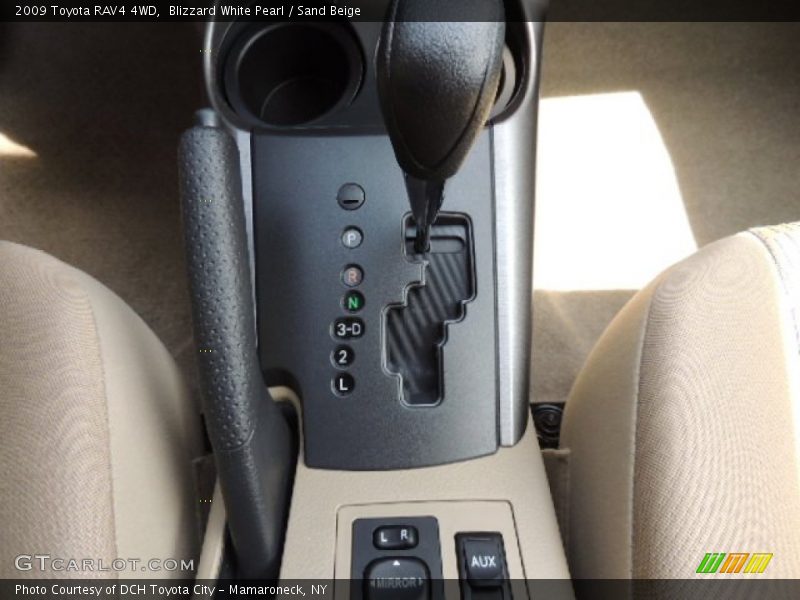 Blizzard White Pearl / Sand Beige 2009 Toyota RAV4 4WD
