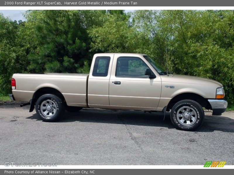  2000 Ranger XLT SuperCab Harvest Gold Metallic