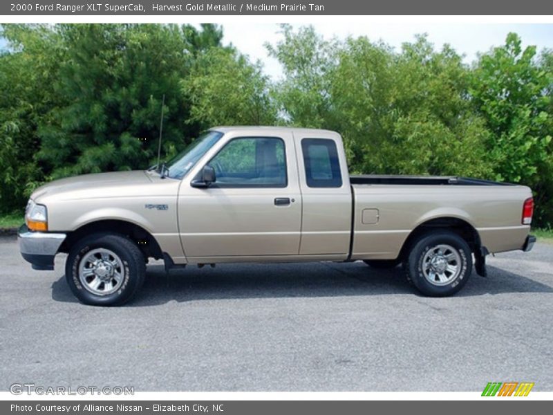  2000 Ranger XLT SuperCab Harvest Gold Metallic