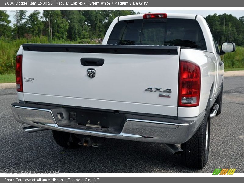 Bright White / Medium Slate Gray 2006 Dodge Ram 1500 SLT Regular Cab 4x4