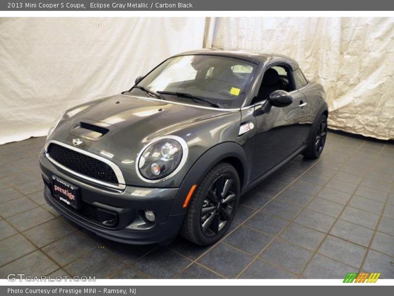 Eclipse Gray Metallic / Carbon Black 2013 Mini Cooper S Coupe