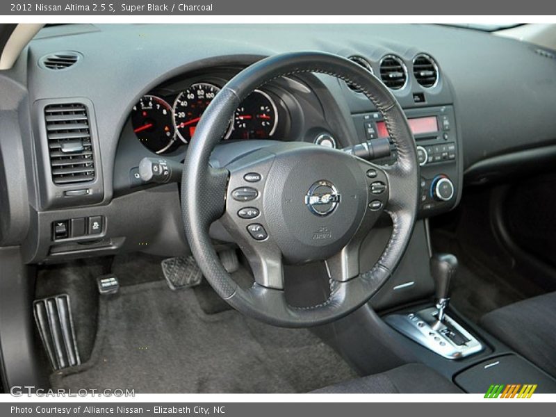 Super Black / Charcoal 2012 Nissan Altima 2.5 S