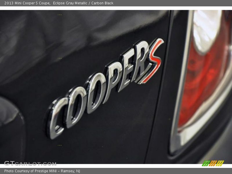 Eclipse Gray Metallic / Carbon Black 2013 Mini Cooper S Coupe