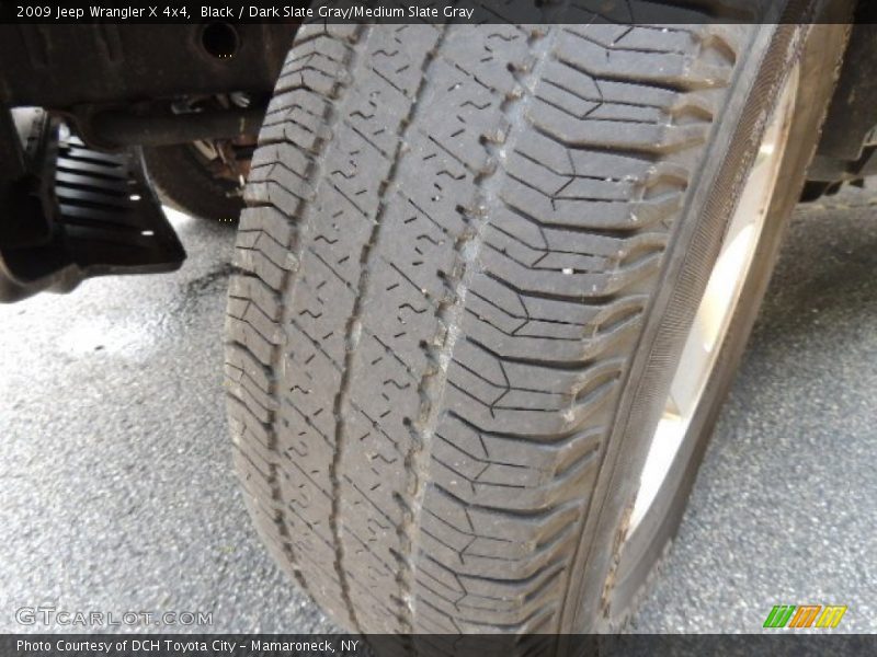 Black / Dark Slate Gray/Medium Slate Gray 2009 Jeep Wrangler X 4x4