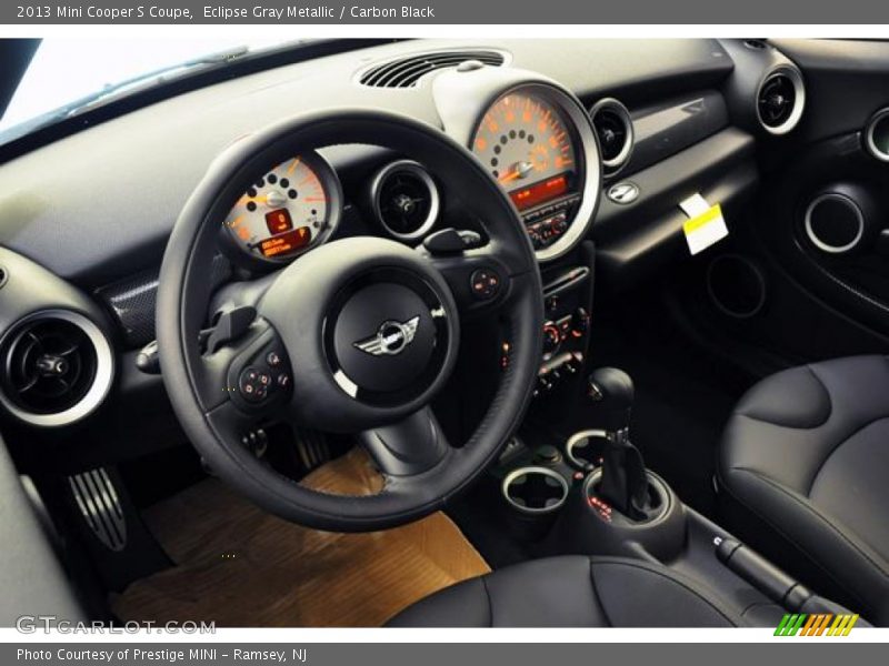 Eclipse Gray Metallic / Carbon Black 2013 Mini Cooper S Coupe