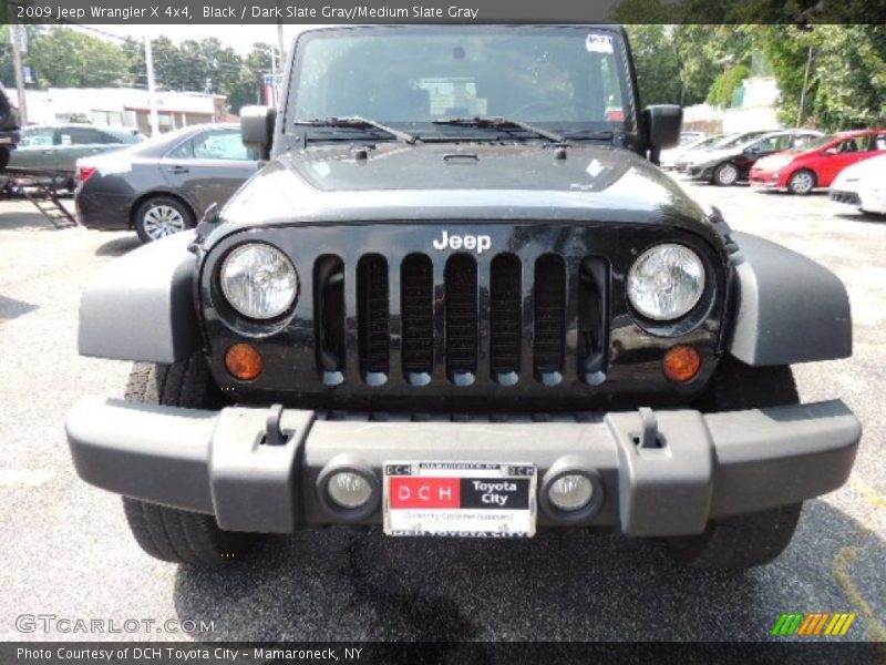 Black / Dark Slate Gray/Medium Slate Gray 2009 Jeep Wrangler X 4x4
