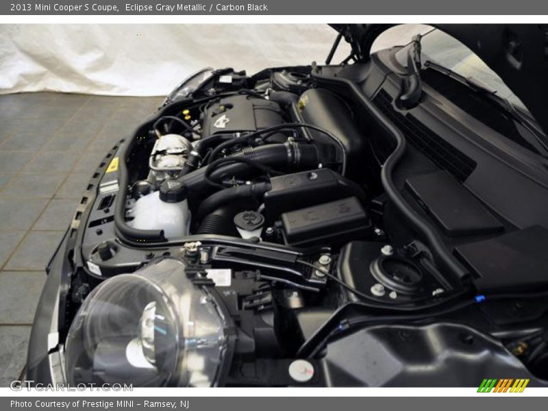 Eclipse Gray Metallic / Carbon Black 2013 Mini Cooper S Coupe