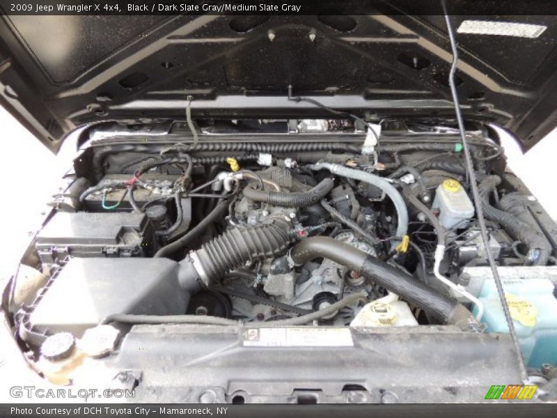 Black / Dark Slate Gray/Medium Slate Gray 2009 Jeep Wrangler X 4x4