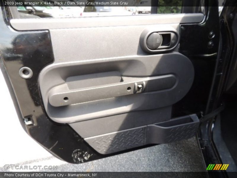 Black / Dark Slate Gray/Medium Slate Gray 2009 Jeep Wrangler X 4x4