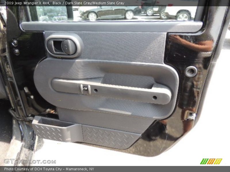 Black / Dark Slate Gray/Medium Slate Gray 2009 Jeep Wrangler X 4x4