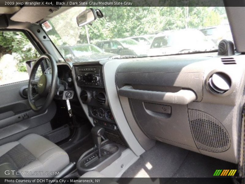 Black / Dark Slate Gray/Medium Slate Gray 2009 Jeep Wrangler X 4x4