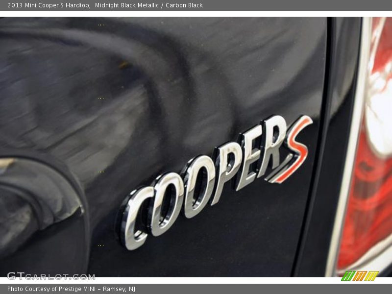 Midnight Black Metallic / Carbon Black 2013 Mini Cooper S Hardtop
