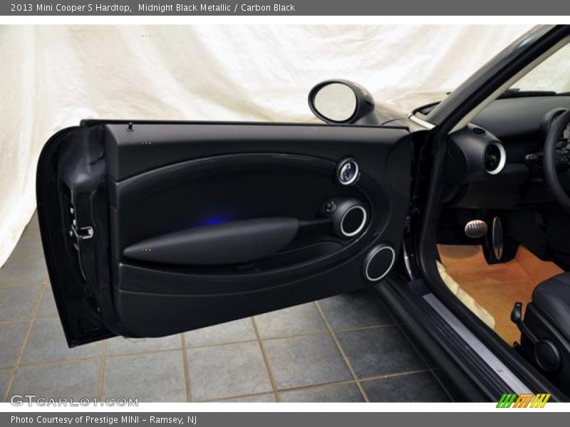 Midnight Black Metallic / Carbon Black 2013 Mini Cooper S Hardtop